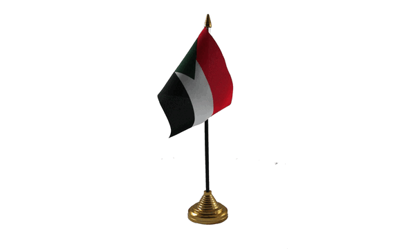 Sudan Table Flags